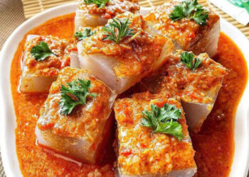Resep Membuat Ciwang Bumbu Kacang, Camilan Kenyal Nikmat Khas Sunda