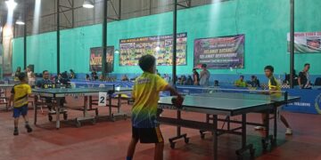 PWI Cup II Tenis Meja Diikuti 446 Atlet, PWI Sukabumi Dorong Sportivitas dan Pembinaan Atlet Muda