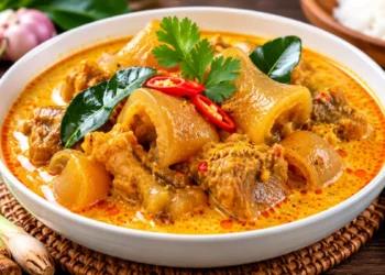 Resep Gulai Tunjang Khas Minang Anti Gagal: Daging Lumer, Kuah Gurih Mlekoh!
