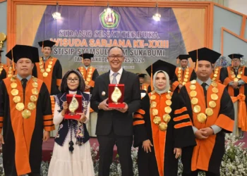 Wisuda STISIP Syamsul Ulum, Wali Kota Dorong Lulusan Produktif dan Berdaya Saing